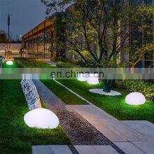 Outdoor Garden Patio Solar Led Ball Sphere Stone Light Lamp/Outdoor Solar Stone Color Changing LED Sphere Ball Globe Lights