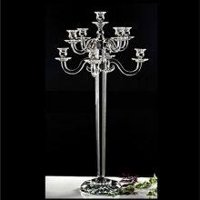 Wholesale 7 Weapons Wedding Crystal Dendritic Candlestick Chandelier Wedding Party Decoration Candelabra Candle Holder thumbnail-2