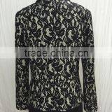 2015 New Embroidery Fabric Neck Designs for Casual Women Western Dress thumbnail-5