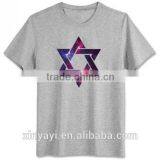 2014 Colorful Geometric Six-pointed Star Loose Plus Size Men Short Sleeve t Shirt thumbnail-5