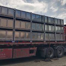 OEM Steel Pallet Box Metal Pallet Bin for Storage Steel Stackable Container thumbnail-1