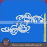 Factory Direct Supply Hot Selling Collar Neck Designs Decorative Lace Trim Embroidered Neck Patch thumbnail-3