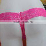 Full Lace Panty Thong,sexy Lace Pink G-string Nighty thumbnail-3