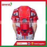 Custom Sublimation 3d Design T-shirts&100 Polyester t Shirts Made in China thumbnail-4