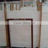 Natural Tukey Mable Polish Snow White Travertine Slab thumbnail-1