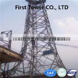 4 Legs Galvanized Lattice Steel Tower thumbnail-2