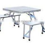 Aluminium Folding Picnic Table and Chair thumbnail-1