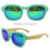 High Quality PC Frame With Bamboo Side Sunglasses thumbnail-1