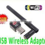 Wifi Wireless Mini Usb Adapter Lan Internet Network Dongle For Pc Laptop 150Mbps thumbnail-1