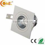 7w Square Ajustable Recessed COB Downlight thumbnail-4