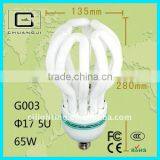 durable high quality cheap price super bright 45-150w lotus energy saving lamp