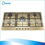 Stainless Steel Panel Gas Stove with 5 Burners (GH-5S6B)