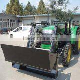 Front End Loader Tractor 4 wd 45 hp Tractor With Loader and Backhoe thumbnail-1