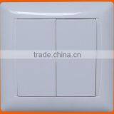 European Style Flush Mounting Two Gang One Way Light Switch (F6002)