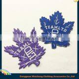 2016 Maple Shape of Embroidered Badge for Ski Suit/wind Breaker Jacket/sportswear