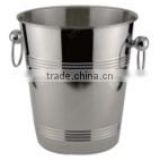 KTV, hotel guest room home stainless steel Ice bucket/Beer Bucket coolers promotion ice bucket/Call heal thily