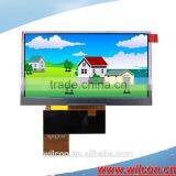 4.3inch 480*272 RGB Interface Landscape High Brightness Lcd Display