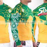 Custom Men's Long Sleeve Polyester BJJ Rashguard MMA Rashguards Wholesale thumbnail-2