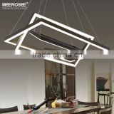 Meerosee Lighting Rectangular Pendant Light LED Luster Design Solutions International Chandelier MD83059