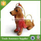 Professional Dog Supplier Polyresin Dachsund Christmas Ornament thumbnail-5