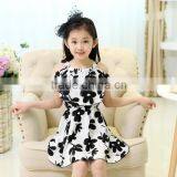 2015 New Fashion Children Girl Flower Dress thumbnail-2