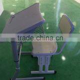 Folding School Desk Adjustable School Desk and Chair Modern School Furniture HXZY049 thumbnail-6