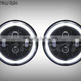 Vinstar Round 7 Inch Led Headlight For Jeep Wrangler Light Off-road Lighting for Jeep Wrangler thumbnail-3
