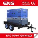 2 Wheels Trailer Diesel Generator, 30KW Portable Genset
