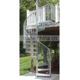 Indoor or Outdoot Metal Spiral Stairs or Hot Galvanizated Steel Spiral Staircase thumbnail-2
