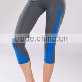 86% Nylon 14% Spandex Dry Fit Ladies Yoga Tight thumbnail-2