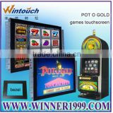 19"open frame lcd touch screen monitor for gaming machine Touch screen monitor for casino gaming machine wintouch
