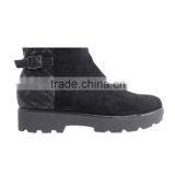 Durable Long Rubber Outsole Leather Boots thumbnail-3