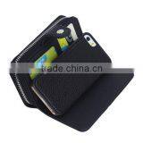 Unique Zipper Strap Belt Slots Wallet Leather Case for Iphone 6/6S/For Iphone 6S Plus thumbnail-2