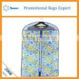 Hottest Floral Pattern Non Woven Suit Cover Bag Fabric Garment Bag Supplier's Choice thumbnail-4