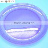 14" Plastic Round Reusable Tray thumbnail-1
