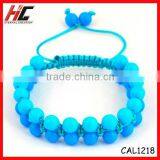 Wholesale Fashion 10mm Acrylic Beads Bracelet for Promotion