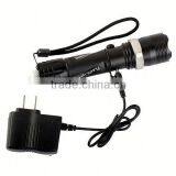 1174 New Multi Function Zoomable Police Torch Aluminum Flashlight With Window Breaking Head thumbnail-3