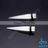 Transparent Acrylic Ear Stud Taper Jewelry With O Rings thumbnail-1