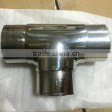 Stainless Steel Handrail Elbow Bracket End-cap Support Flange thumbnail-2