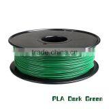 Quality 3D Printer Material Filament PLA 3d Printer Filament Extruder Dark Green