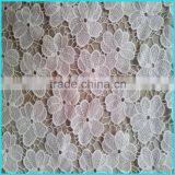 Floral African Lace Fabrics for Wedding Dress thumbnail-5