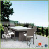 Stylish Granite Top Dining Table Set With 4 Chairs for Sale thumbnail-4