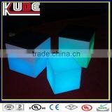 Arrange Ushering Pad Cube Rechangeable Led Cube Furniture Sitting Cube