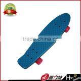 22" Mini Retro Plastic Skateboard