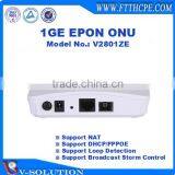 CE Certificated 1GE GEPON ONU Support PPPoE Route Function Compatible with Huawei/ZTE/Fiberhome OLT