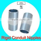erw process galvanized rmc nipple with ul approval