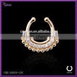 Yiwu Factory Wholesale Brass Types Nose Piercing Jewelry thumbnail-2