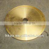 Cusomied CNC Machining Brass Round Dics Cover thumbnail-1