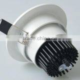 Cold Forging Aluminum White Circle 5 Inch 20w Recessed Cob Led Light Outcut 55mm thumbnail-4
