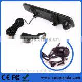 Promotion Dual Lens 1080P 4.3inch Rearview Mirror DVR Camera With Two Lens thumbnail-5